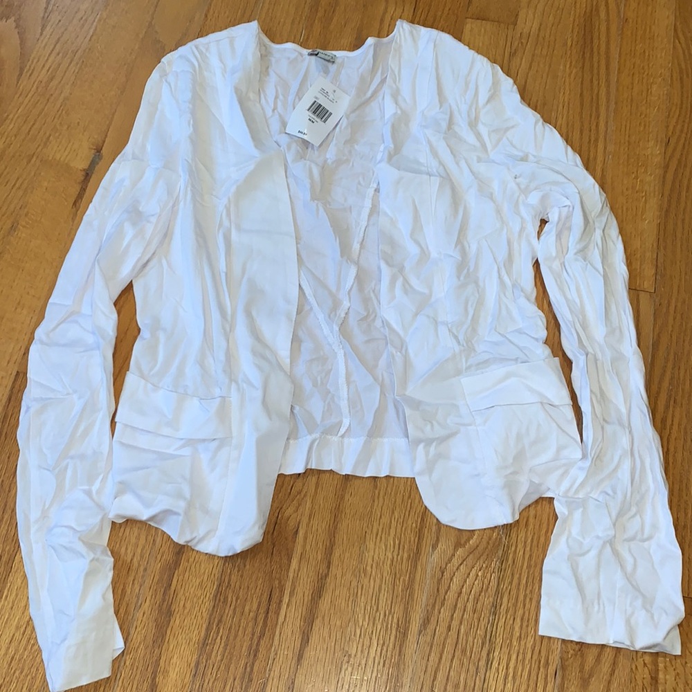 Guess White Blazer NWT